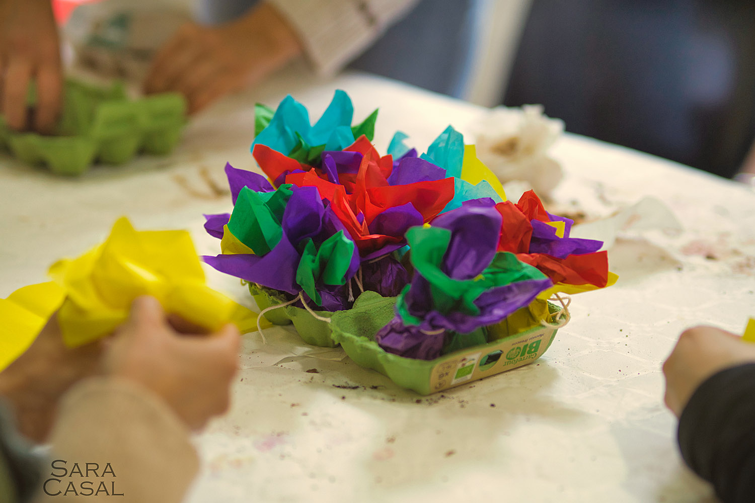 Taller para familias EL HUERTO FLORIDO