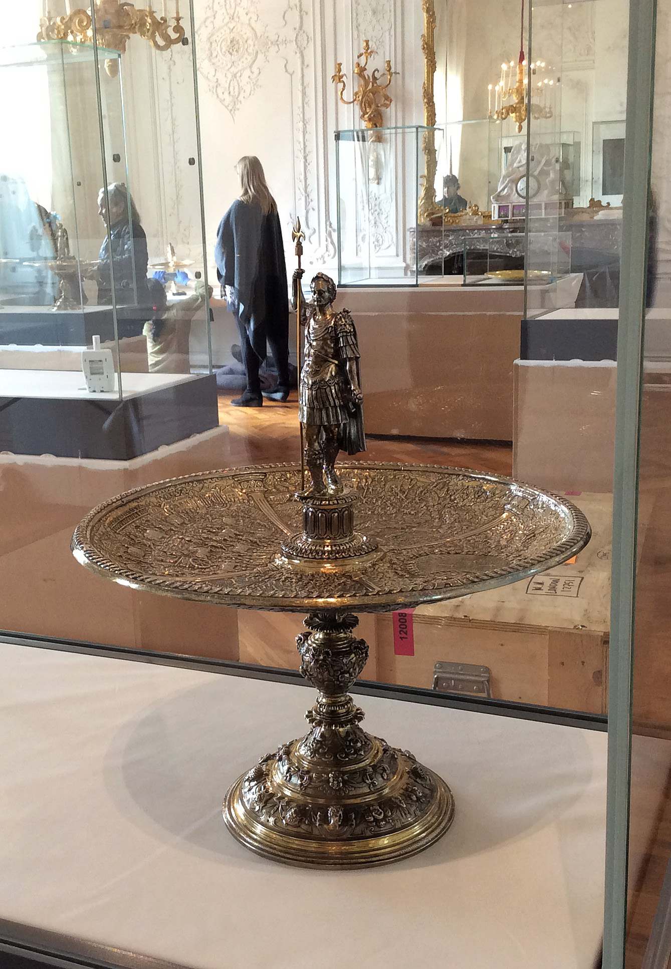 La taza Aldobrandini en un préstamo temporal reciente