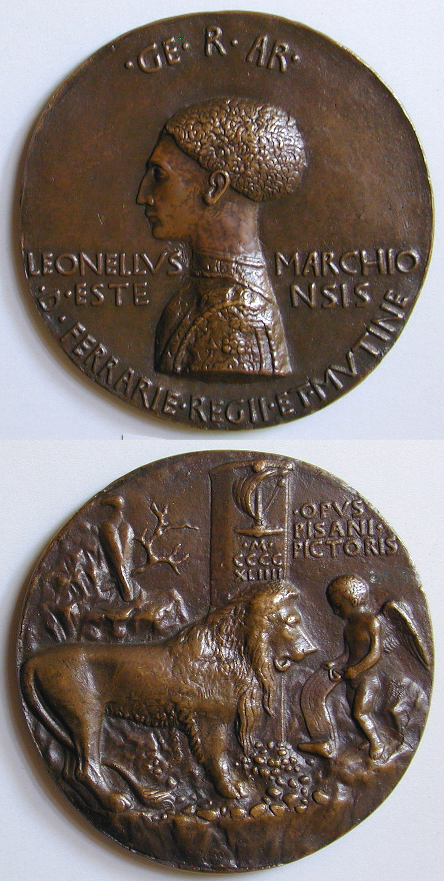 ANTONIO DI PUCCIO, PISANELLO: Lionello d`Este