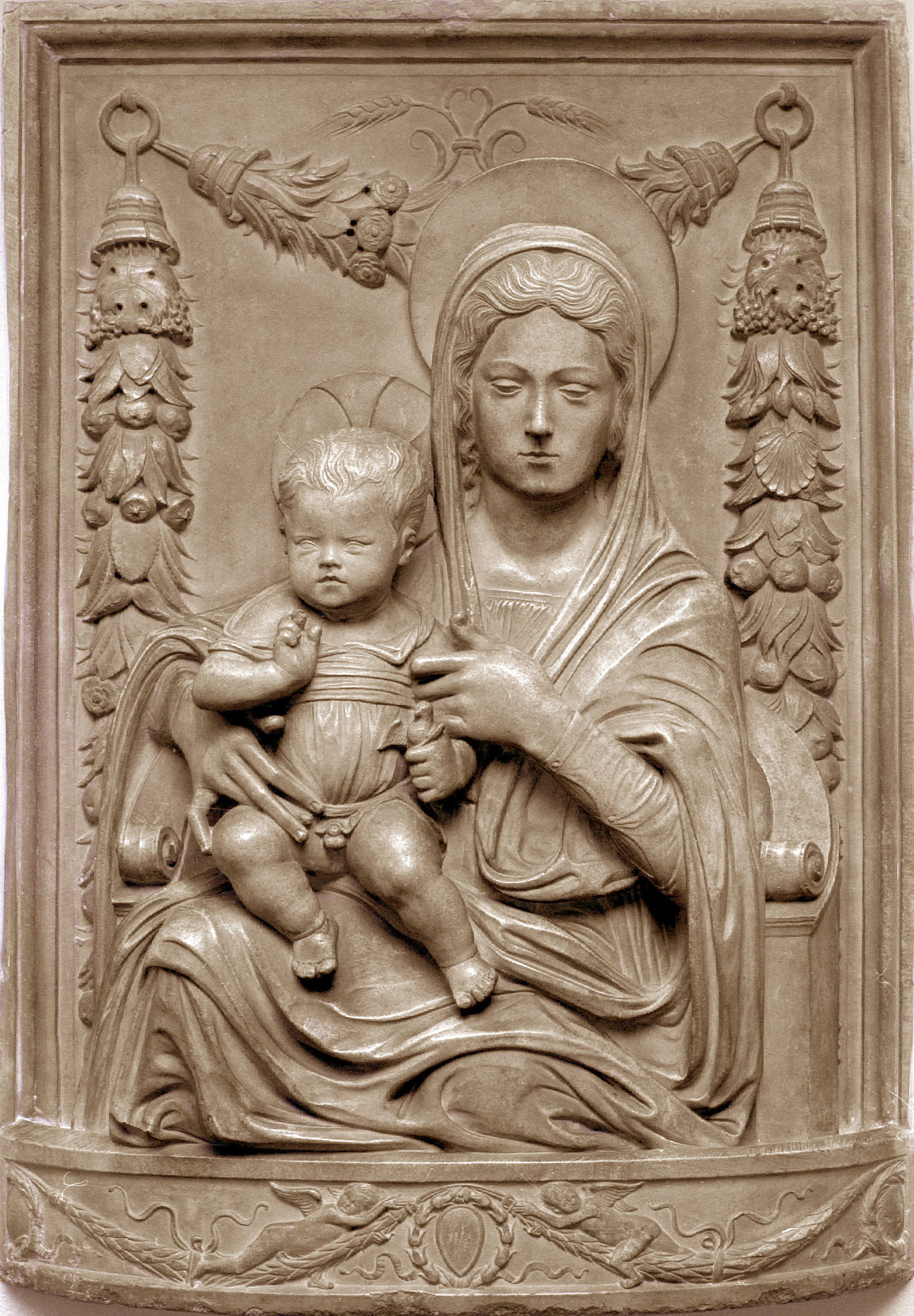 NICCOLÒ DI GIOVANNI FIORENTINO: Madonna Cernazai
