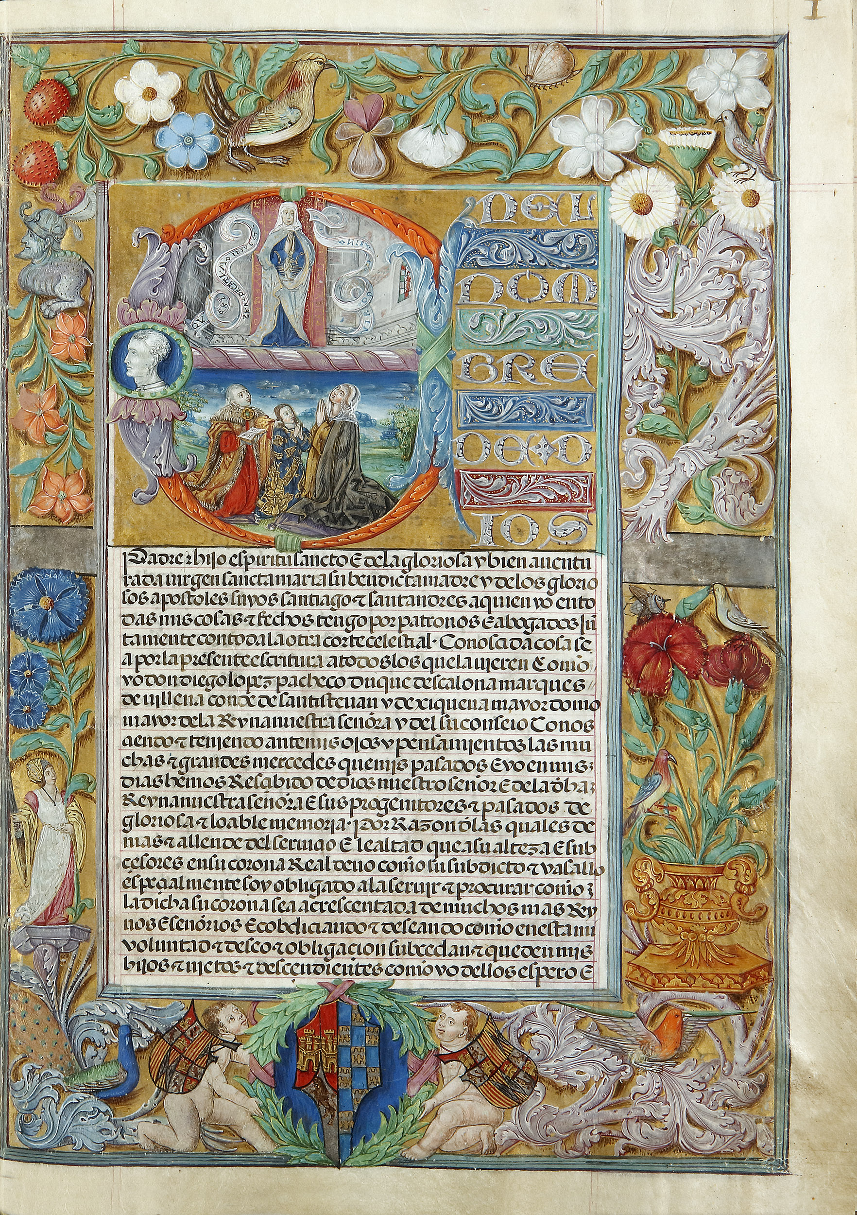 Declaración del duque de Escalona y marqués de Villena, Diego López Pacheco