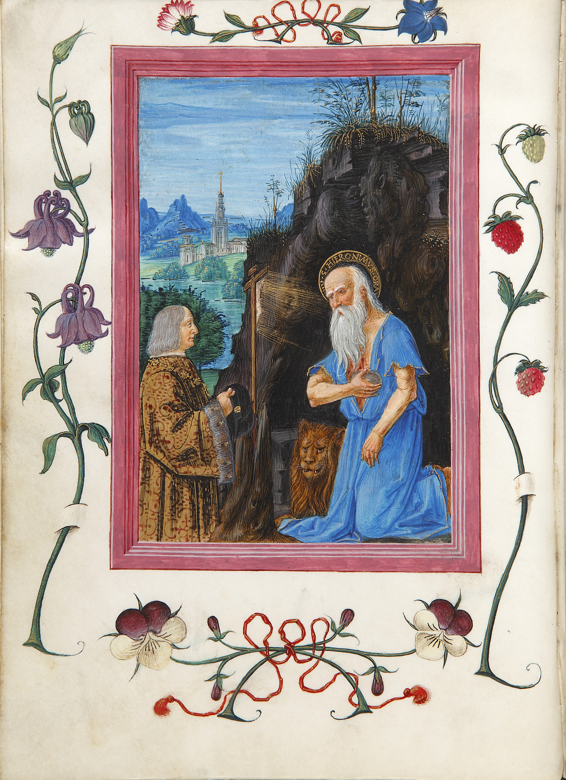 MAESTRO DE LAS ORE LANDRIANI Y GIOVAN BATTISTA DE LORENZI: Libro de horas de Gian Giacomo Trivulzio