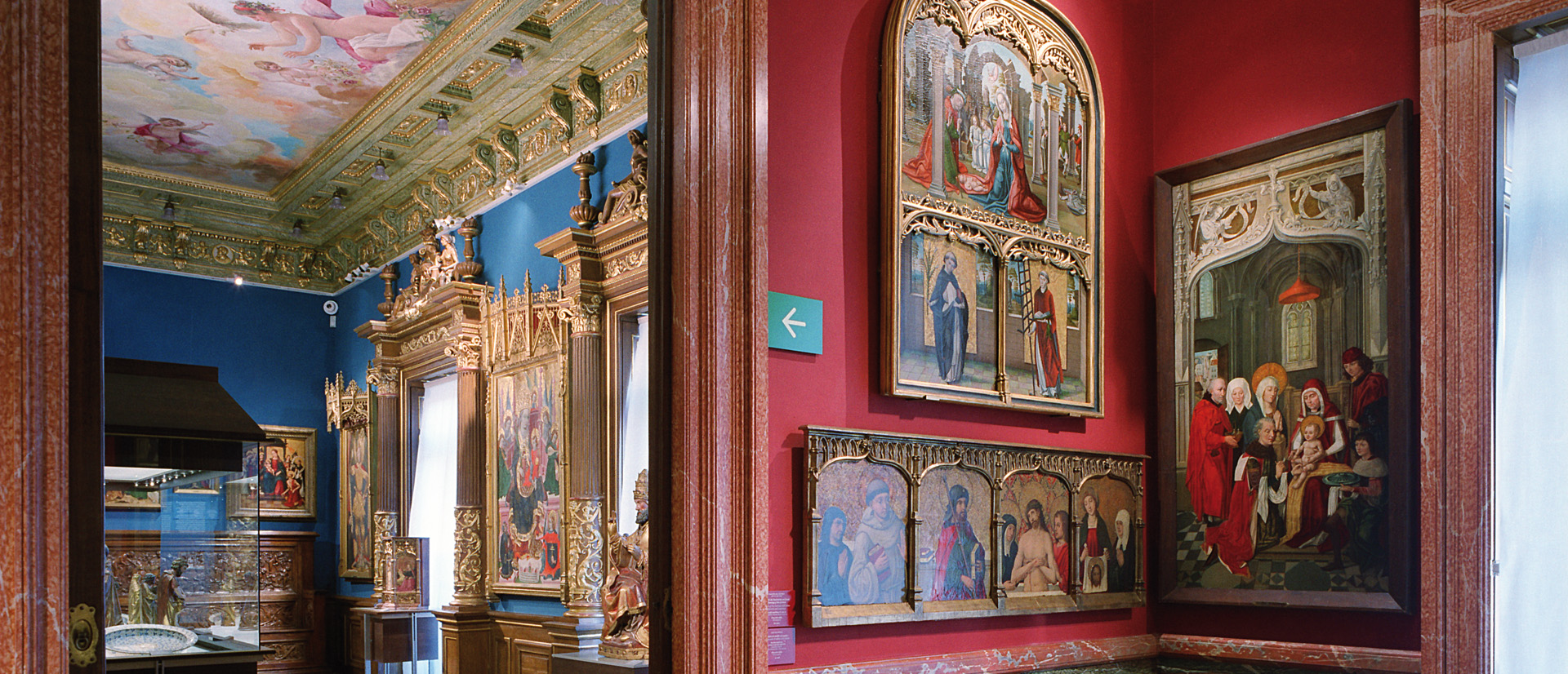 Salas 8 y 7 del Museo Lázaro Galdiano