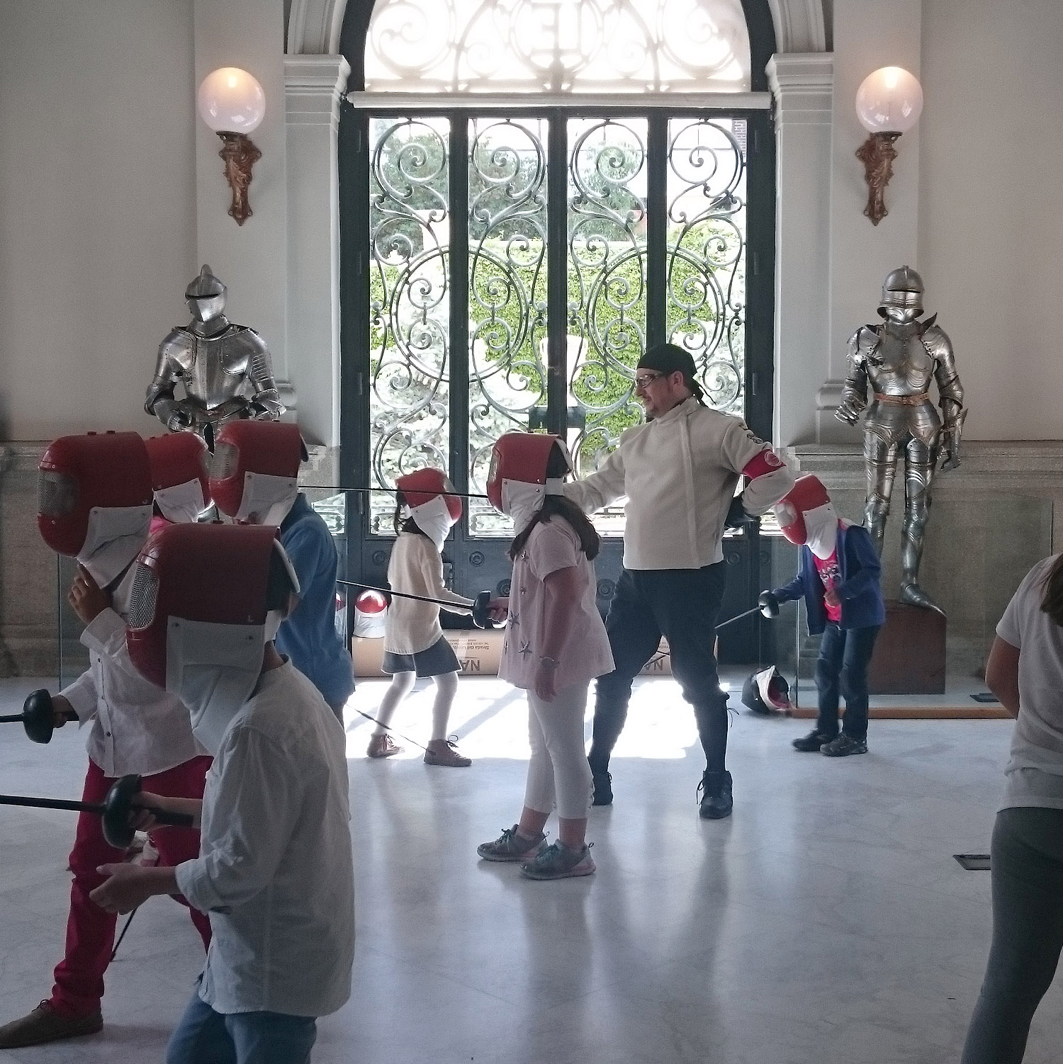 "¡En guardia!" Taller de esgrima para niños
