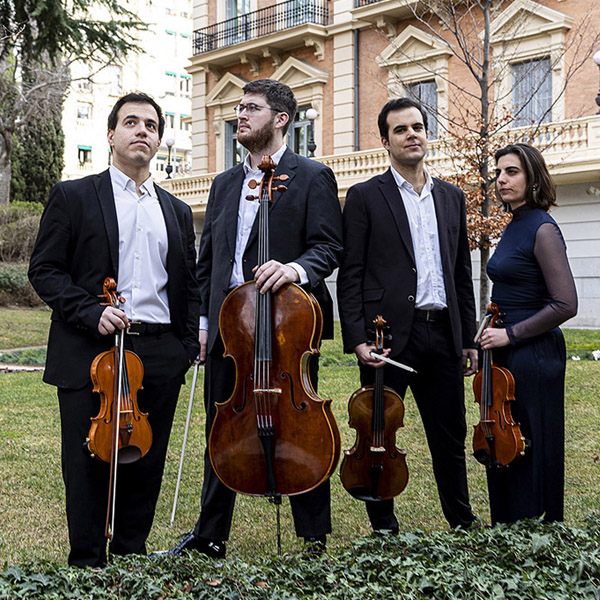 Artistas por casa en el Museo Lázaro Galdiano. Cuarteto Iberia 