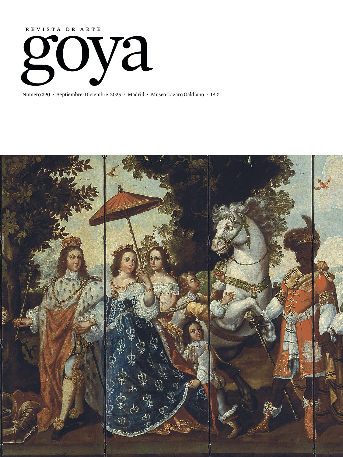 Portada de la revista GOYA 390