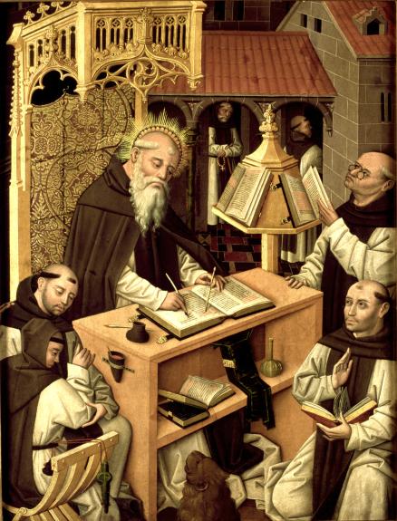 San Jerónimo en el Scriptorium