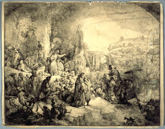 La predicación de San Juan Bautista