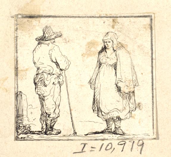 Pareja de aldeanos