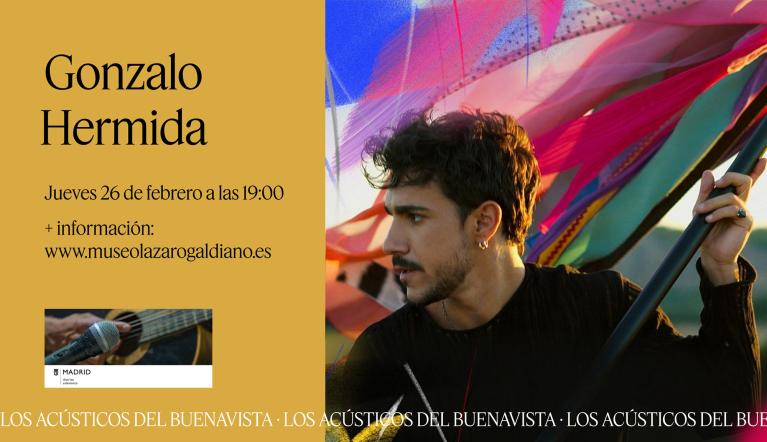 Concierto de Gonzalo Hermida en el Museo Lázaro Galdiano. Los Acústicos del Buenavista