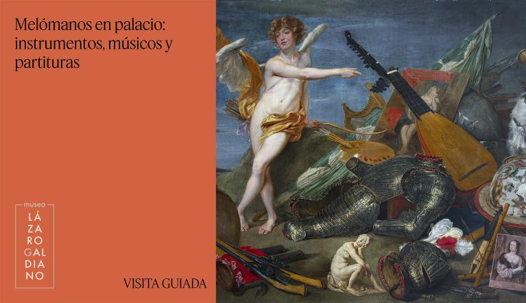 Visita temática para público general MELÓMANOS EN PALACIO: INSTRUMENTOS, MÚSICOS Y PARTITURAS